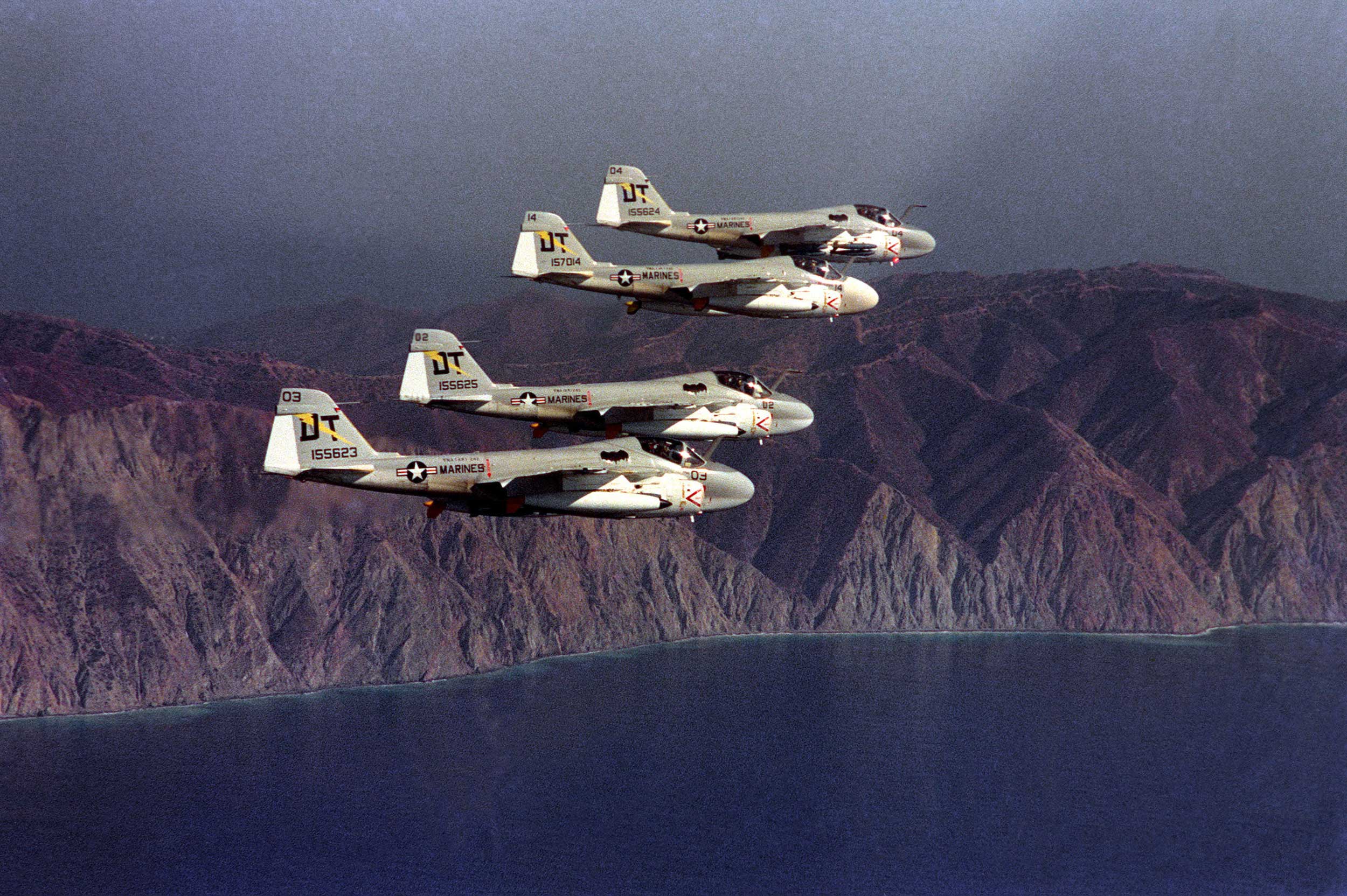 A-6 Intruders Coordinated Flight